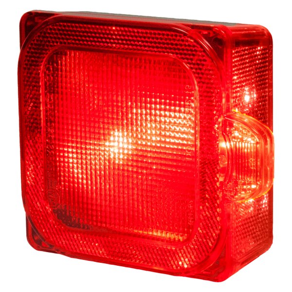 Peterson® - 844 Series 5.38" Low Profile Square Bolt-on Mount LED Combination Tail Light W/O License Light