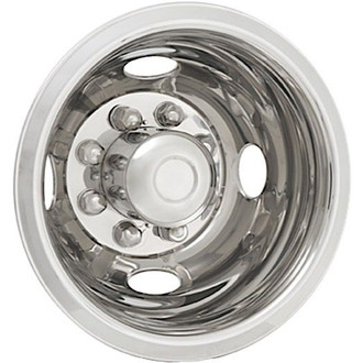 Phoenix USA® - 16" D.O.T. Liner 4 Hand Hole Polished Wheel Simulators