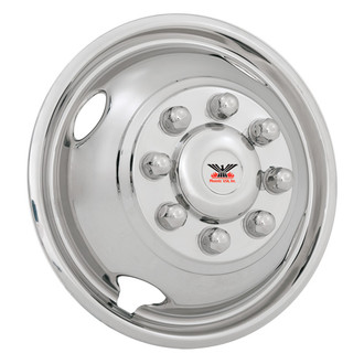 Phoenix USA® - 17" D.O.T. Liner 4 Hand Hole Polished Wheel Simulators