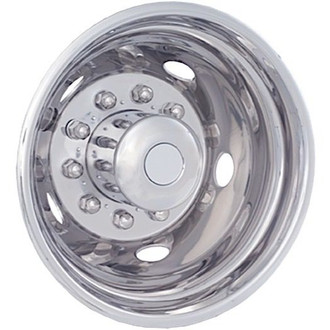 Phoenix USA® - 19.5" D.O.T. Liner 5 Hand Hole Polished Wheel Simulators