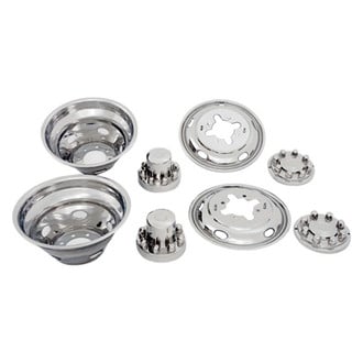 Phoenix USA® - 17" Custom Liner 5 Hand Hole Polished Wheel Simulator Set