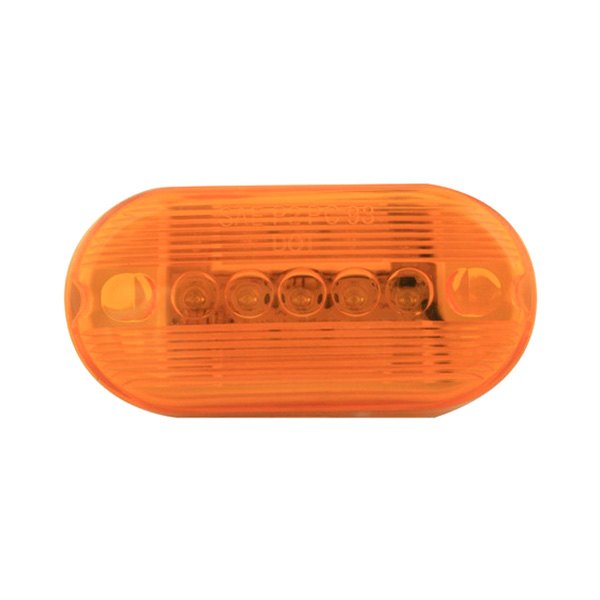 Pilot® - Oblong Style 4"x2" Rectangular Amber LED Side Marker Light