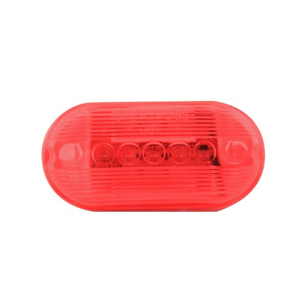 Pilot® - Oblong Style 4"x2" Rectangular Red LED Side Marker Light