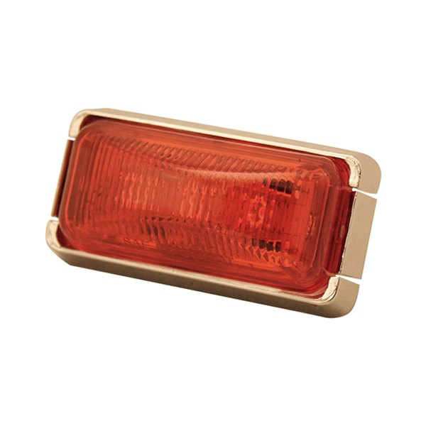 Pilot® - Mini 4"x1" Rectangular Red LED Side Marker Light