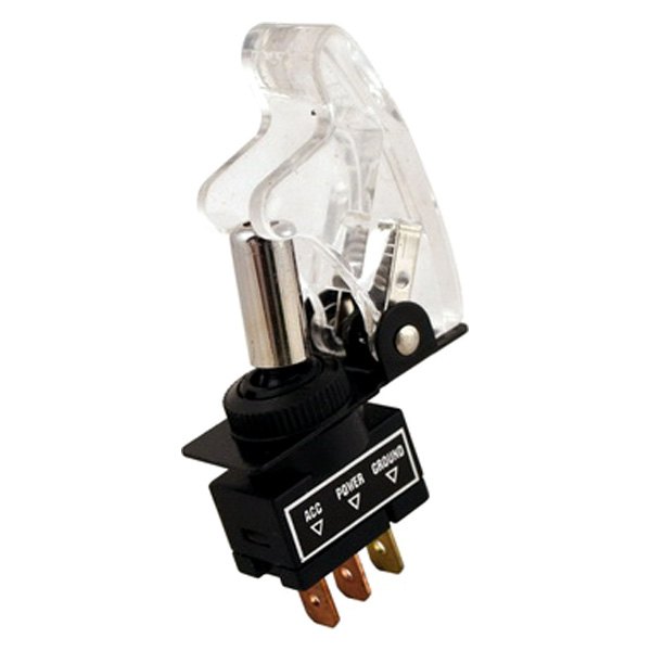  Pilot® - Toggle LED Switch with Clear Safety Cover