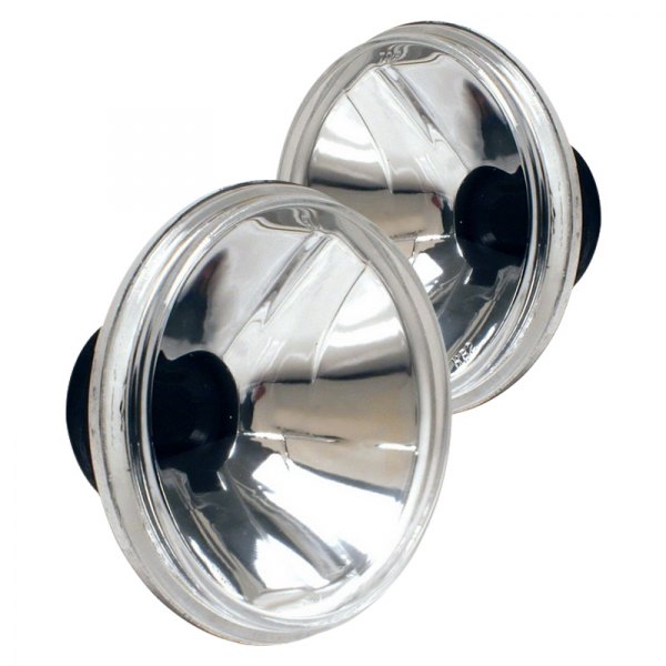 Pilot® - 5 3/4" Round Chrome Crystal Headlights