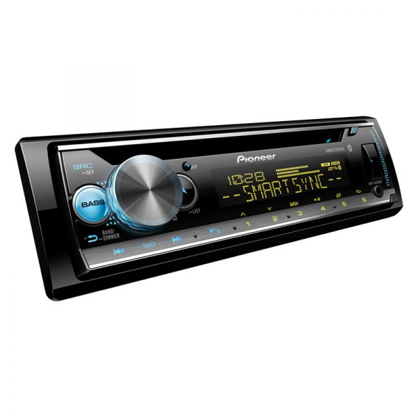 Pioneer® - Single DIN CD Receiver with Bluetooth, Android Auto, Apple CarPlay, Pandora, Spotify, MIXTRAX