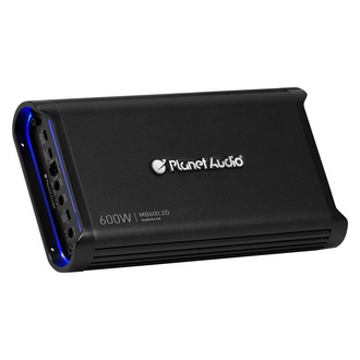 Planet Audio® - Mini Bang Series 600W 2-Channel Class D Amplifier