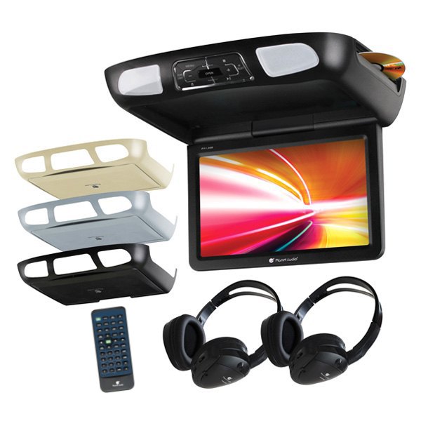 Planet Audio® - 10.1" Flip Down TFT Monitor with Built-In DVD Player and 3 Housing Options