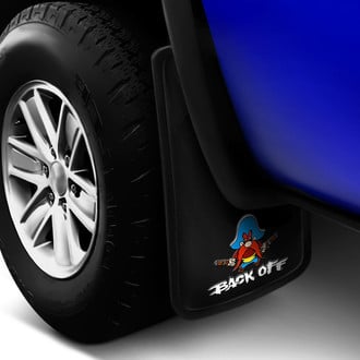 Plasticolor® - Cartoon Characters Black Mud Flaps