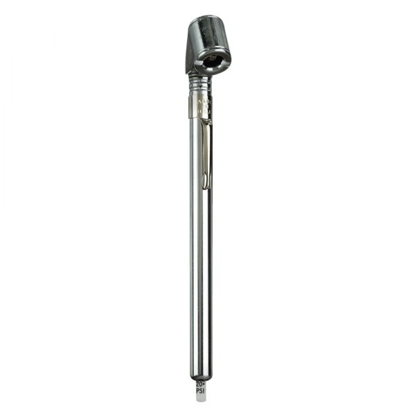 Plews® - 20 to 120 psi Truck Pencil Tire Pressure Gauge with Dual Foot Chuck