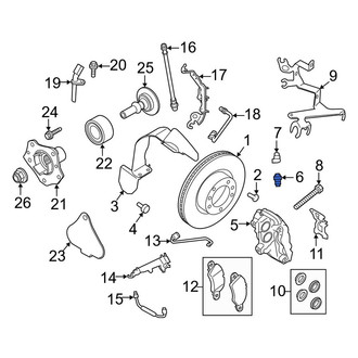Porsche OE - Rear Brake Bleeder Screw