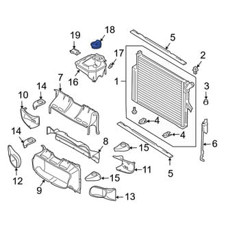 Porsche OE - Engine Coolant Reservoir Cap