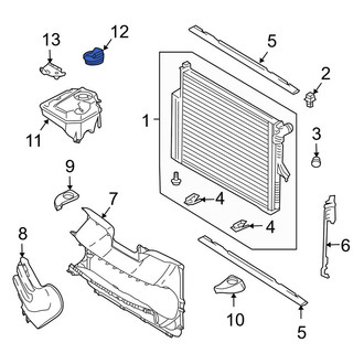 Porsche OE - Engine Coolant Reservoir Cap