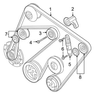 Porsche OE - Cooling - Belts & Pulleys (4.5L)