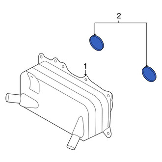 Porsche OE - Engine Oil Cooler Gasket