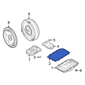 Porsche OE - Transmission Oil Pan Gasket