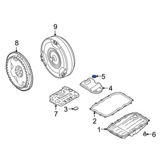 Porsche OE - Automatic Transmission Filter O-Ring