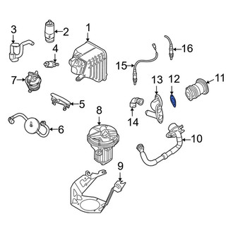 Porsche OE - Vapor Canister Purge Solenoid Gasket