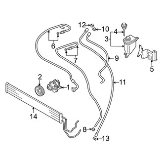 Porsche OE - Steering Gear & Linkage - Pump & Hoses