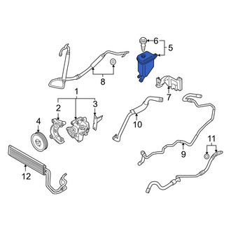 Porsche OE - Power Steering Reservoir