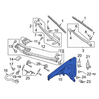 Porsche OE - Washer Fluid Reservoir