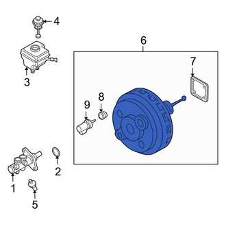 Porsche OE - Power Brake Booster