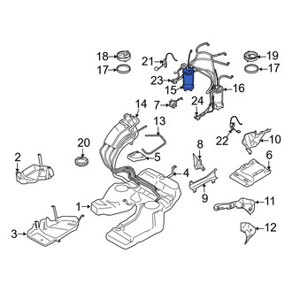 Porsche OE - Right Fuel Pump Module Assembly