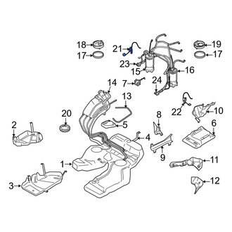 Porsche OE - Right Fuel Sender and Hanger Assembly