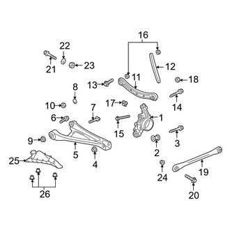 Porsche OE - Rear Suspension - Suspension Components