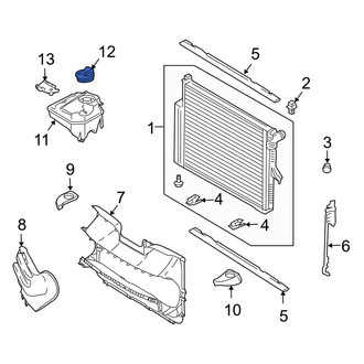 Porsche OE - Engine Coolant Reservoir Cap