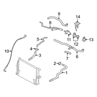 Porsche OE - Cooling - Radiator & Components (Hoses & Parts), (3.2L)