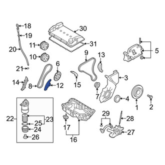 Porsche OE - Engine Timing Chain Tensioner