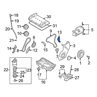 Porsche OE - Engine Timing Chain Tensioner