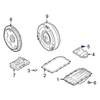 Porsche OE - Automatic Transmission Filter O-Ring