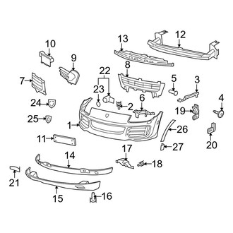 Porsche OE - Front Bumper - Bumper & Components