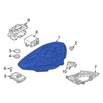 Porsche OE - Front Left Headlight