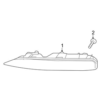 Porsche OE - Front Lamps - Daytime Running Lamp Components