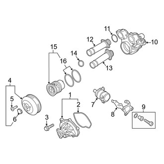 Porsche OE - Cooling - Water Pump