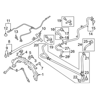 Porsche OE - Cooling - Hoses & Lines