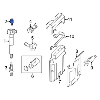 Porsche OE - Ignition Coil Screw