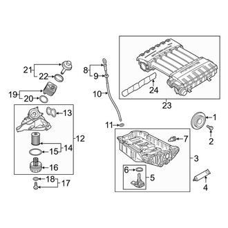 Porsche OE - Engine / Transaxle - Engine Parts (3.6L)
