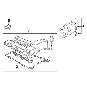 Porsche OE - Engine / Transaxle - Valve & Timing Covers (Base 3.6L)