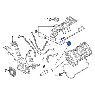 Porsche OE - Engine Valve Cover Washer Seal