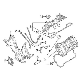 Porsche OE - Engine / Transaxle - Valve & Timing Covers (3.6L)