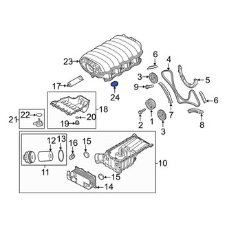 Porsche OE - Engine Intake Manifold Gasket