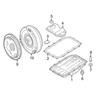 Porsche OE - Engine / Transaxle - Transaxle Parts (4.8L C Engine VIN Character)
