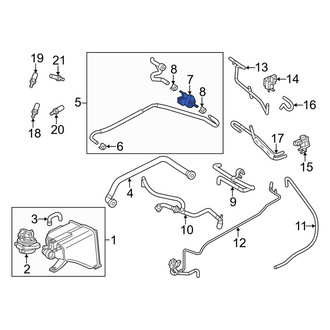 Porsche OE - Vapor Canister Purge Solenoid