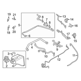 Porsche OE - Emission System - Emission Components (3.6L)
