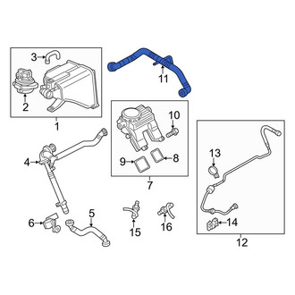 Porsche OE - Evaporative Emissions System Lines